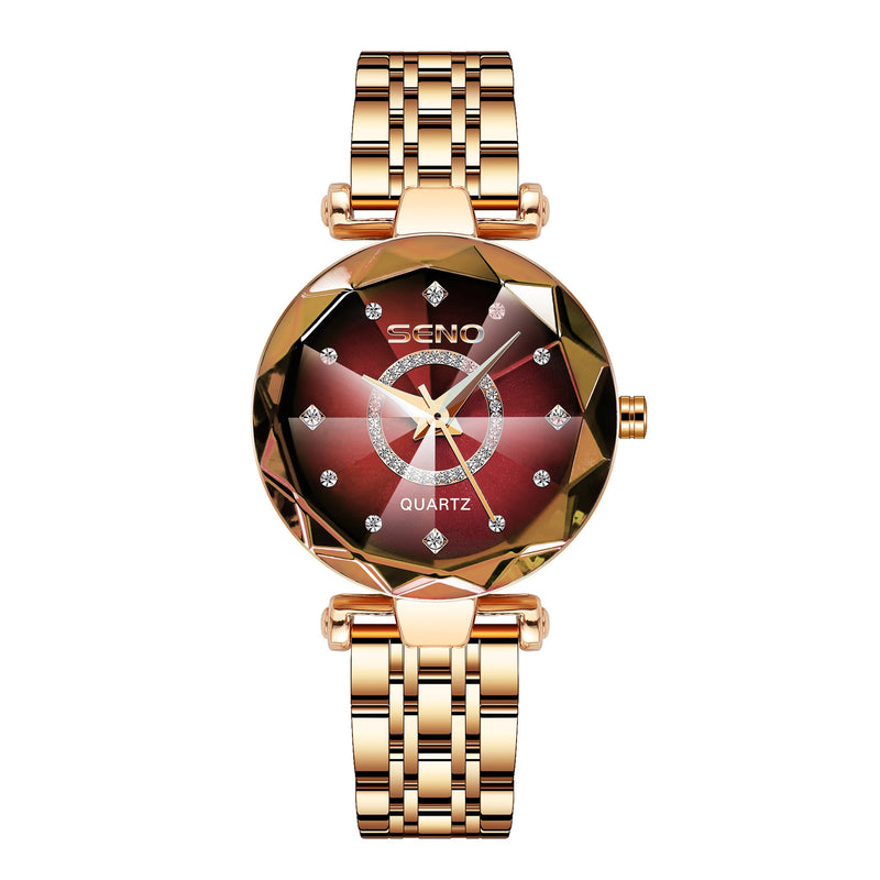 Relógio Feminino De Luxo Quartz